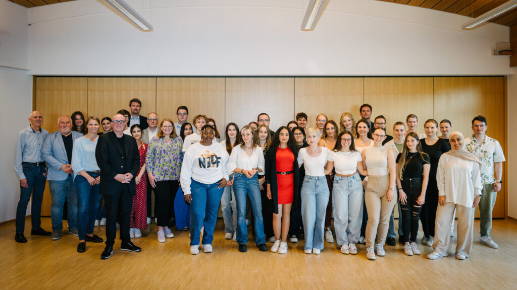 Abschlussevent des Planspiels "MedTech-Start-up" im Sommersemester 2024.